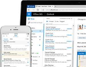 exchange online most popular office 365 products